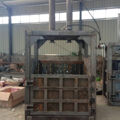 科博棉麻壓塊機(jī) 立式廢紙擠包機(jī) 塑料袋打包機(jī)