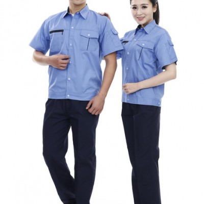 繡女織夢 供應**工作服廠家 短袖工裝批發