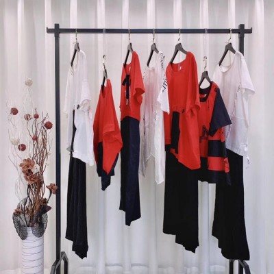 廣州大碼女裝品牌天開悟語2020年夏裝棉麻休閑品牌女裝尾貨貨源批發市場進貨渠道奇美服飾武漢惠品惠挑惠選