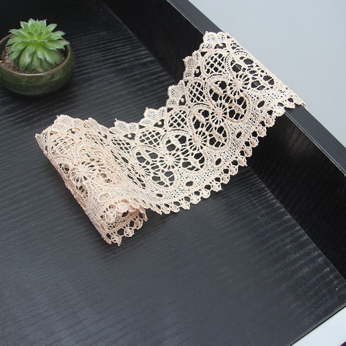 供應新款刺繡花邊 廠家生產服裝輔料 刺繡DIY 水溶性花邊花邊輔料