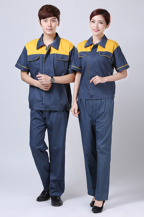 工作服 批發套裝夏季工作服