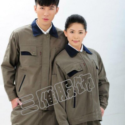 供應三雁SY-8001長袖工作服 工作服套裝