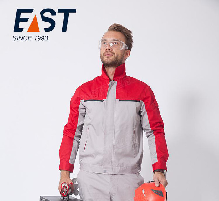 春秋款長(zhǎng)袖工作服 可定制企業(yè)工裝 男女個(gè)人防護(hù)服 直銷