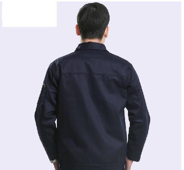 定做滌棉秋冬長(zhǎng)袖  工服 勞保服 工裝 加厚工作服