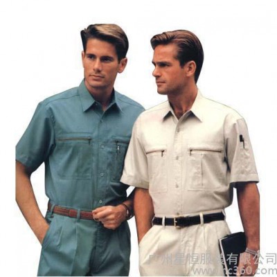 供應(yīng)定做番禺市橋夏季工作服廠服