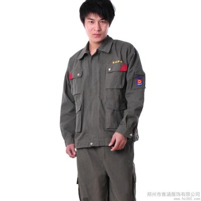 供應雅涵YH005雅涵工作服套裝工程裝