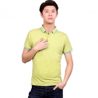 翻領廣告衫定做 工作服T恤diy定制 同學會企業(yè)文化衫