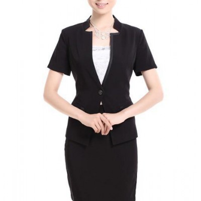 新款火爆高質量高氣質 女西服 女職業裝套裝 工作服制服