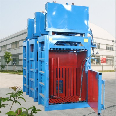 湖北棉紗無紡布壓包機型號 宇晨薄膜塑料瓶擠扁機 無紡布邊角料壓塊機價格