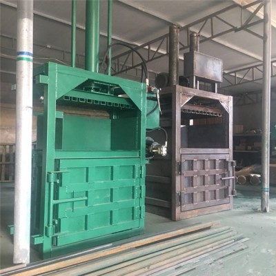 佳鑫jx-01新型減少運輸損耗鴨毛壓縮打包機  再生資源回收公司液壓打包機 棉紗麻袋立式壓包機廠家
