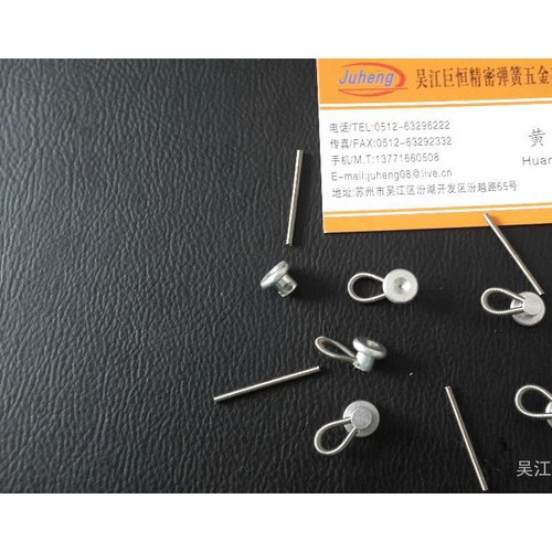 供應(yīng)巨恒10-2彈簧紐扣，金屬?gòu)椈烧{(diào)節(jié)扣