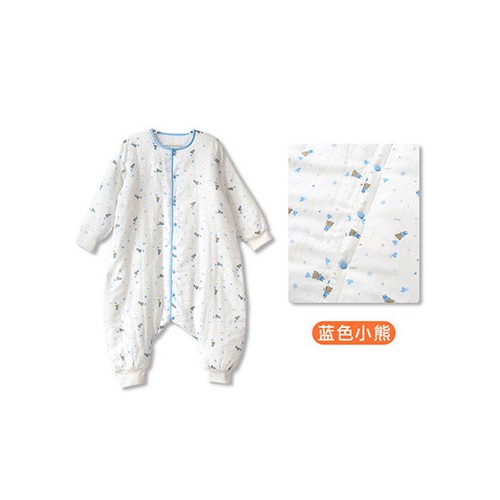 朋鴻雅貝比寶寶純棉紗布睡袋，全面呵護(hù)孩子，給您和孩子每晚精致睡眠