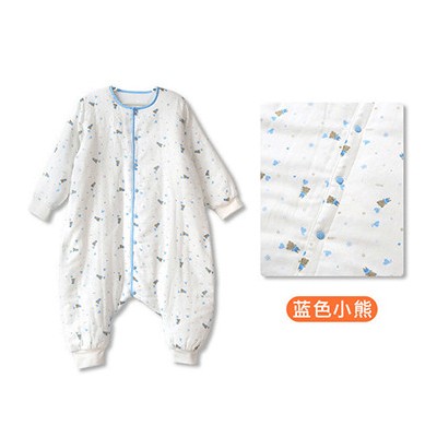 朋鴻雅貝比寶寶純棉紗布睡袋，全面呵護(hù)孩子，給您和孩子每晚精致睡眠