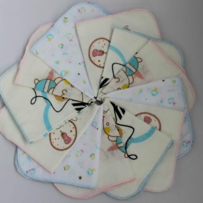 澳豐紡織全棉紗布四層嬰幼兒口水巾方巾手帕