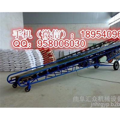 南昌皮帶輸送機生產廠家|大傾角防滑輸送機|移動式裝車輸送機 江西裝卸貨輸送機廠家