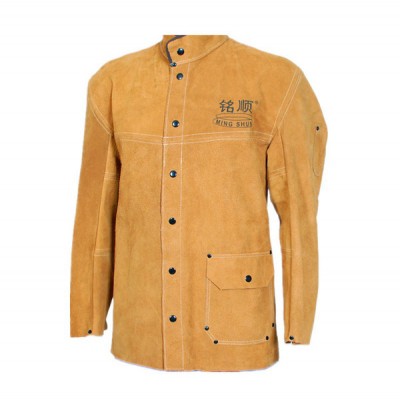 銘順 工廠制造電焊皮衣