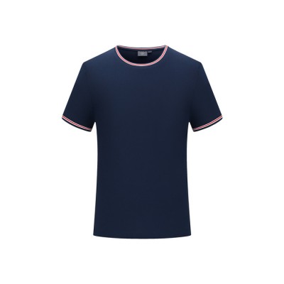 T恤  間色時尚圓領