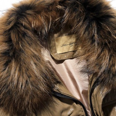 代發(fā)年新款高品質(zhì)真毛領(lǐng)皮衣男士休閑羽絨服4802H-C00A