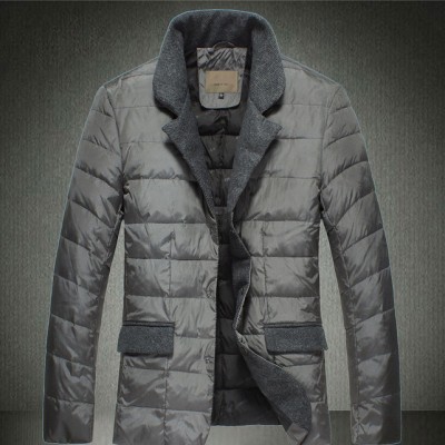 代發(fā)男裝 2014新款冬裝 男士羽絨服羽絨西裝 Jeq948