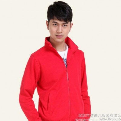 衛衣工作服 男女春秋加厚棒球衫衛衣男抓絨空白衛衣定制印繡lo