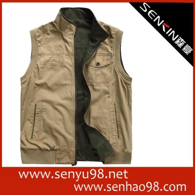 專業定制 冬裝保暖馬甲 加厚馬甲