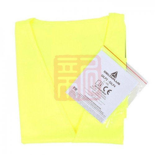 代爾塔 404401 GILP2反光馬甲 黃色