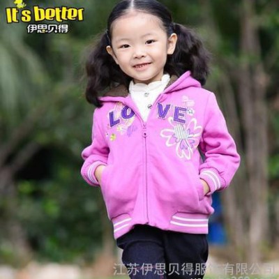 供應Itsbetter伊思貝得2013新款 女童加厚衛衣