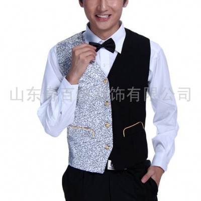 供應奇百特新款酒店制服 KTV服務員馬甲 酒店馬甲工作服