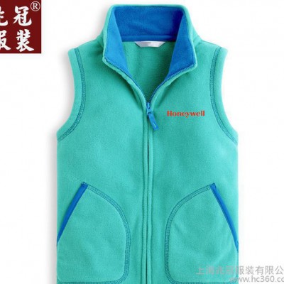 定制秋冬季搖粒絨馬甲 企業(yè)抓絨背心 來(lái)樣訂做 來(lái)圖刺繡LOGO