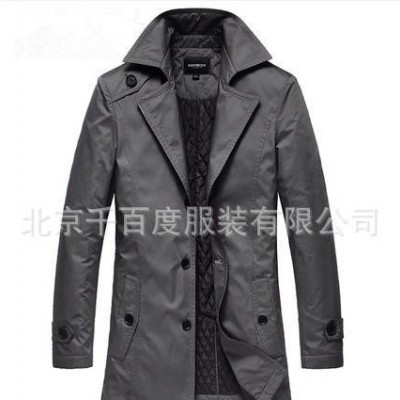 2013年 新款火爆定制男士休閑、商務(wù)風(fēng)衣 專業(yè)為品牌加工、貼牌