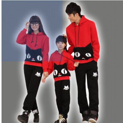 **，親子裝衛(wèi)衣套裝 母女套裝 全家套裝 可定做大碼 可長期訂購