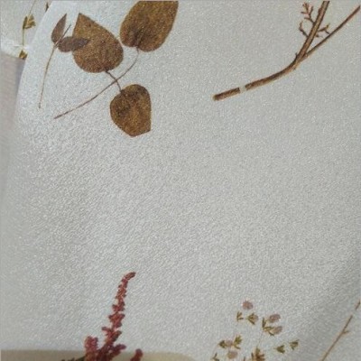 碎花裙子  ****袖碎花裙子2018夏季新款女裝桑蠶絲印花抽繩兩件套真