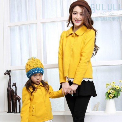 微商微信品牌親子裝中 時尚情侶裝2014秋冬新款D686