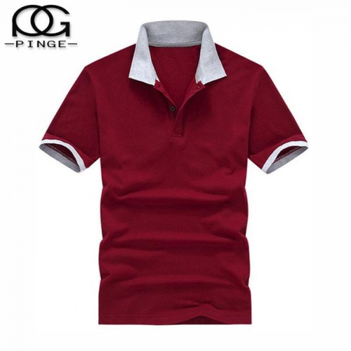 青年直筒型翻領短袖T恤定制個性短袖廣告文化衫印logo保羅廠服定做定制polo衫撞色男班服T恤運動廣告文化衫印字logo