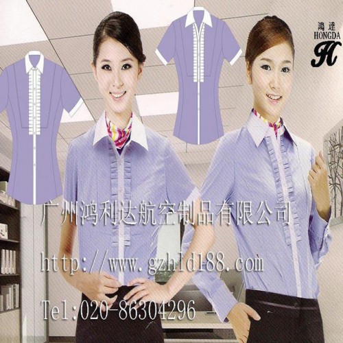 【夏季新品】時尚職業裝女襯衫短裙套裝 商務OL正裝訂做