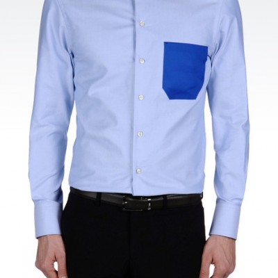 訂做春季男式襯衫 純棉長袖襯衫 男士休閑襯衫 襯衫加工訂做