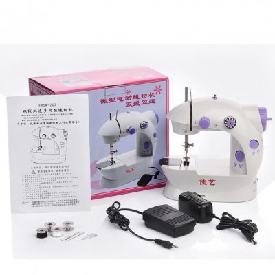 佳藝202D縫紉機 小型電動縫紉機 芳華迷你多功能家用縫紉機
