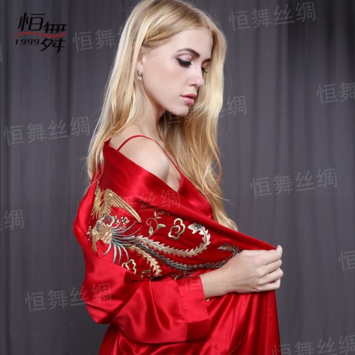 比德芙更能縱享絲滑 居家新技能桑蠶絲睡衣 女士絲綢睡衣