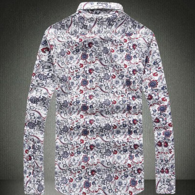 廠價直銷男裝 2014新款 男式**長袖襯衫 Jqp34M1