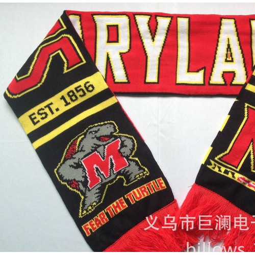 定制 針織印刷圍巾 彈力球迷圍巾 腈綸廣告圍巾