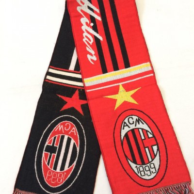 球迷印刷圍巾 梭織提花圍巾 腈綸提花廣告圍巾