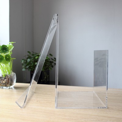 供應(yīng)likecao曹喜歡透明亞克力襯衫展示架  辦公文件架 亞克力臺(tái)卡桌牌定制