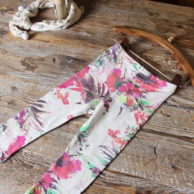 新款童裝兒童打底褲 女童保暖薄絨打底褲 韓版童打底褲直銷