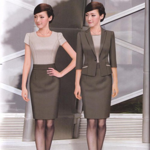 女西服 女套裝 女式職業(yè)裝 工裝 工作服 女西服 女襯衫