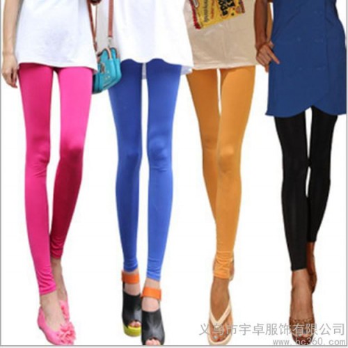 供應(yīng)紅蘋果506九分冰絲打底褲