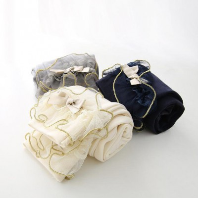 小辣妞童裝2015春裝新款花邊蕾絲女童高腰打底褲 代理加盟