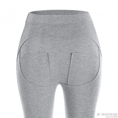 亞馬遜 ebay wish 速賣通多國爆款性感提臀多色打底褲休閑小腳褲