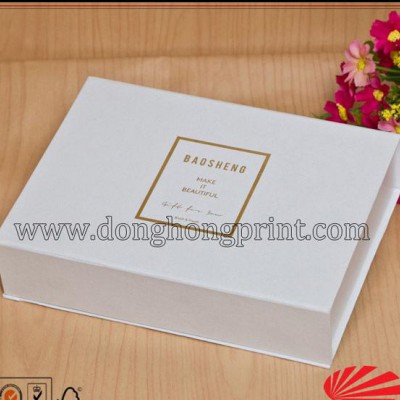 DH4040東鴻定制婚紗禮品盒 LOGO燙金書(shū)型盒 襯衫包裝盒 禮服包裝紙盒
