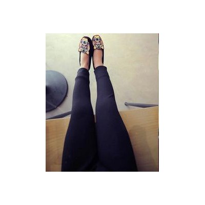 2014  定制 特殊面料 透氣顯瘦百搭貼身打底褲 代