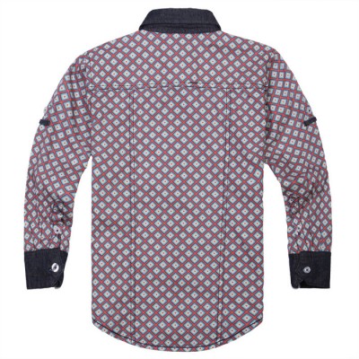 2013新款韓版男童裝春秋款純棉翻領(lǐng)尖領(lǐng)休閑時尚長袖襯衫雙十一